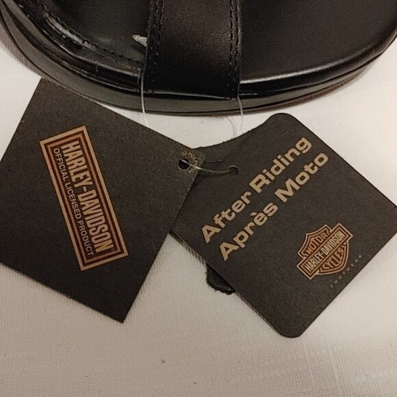 Harley-Davidson® Women's Shawna 4-Inch Black Slide Sandals Women's size 9 HARLEY - Picture 6 of 12